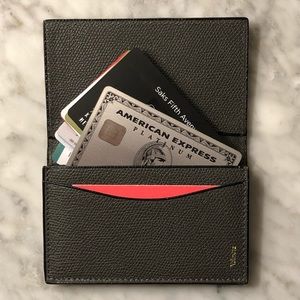 Valextra Card Case Wallet